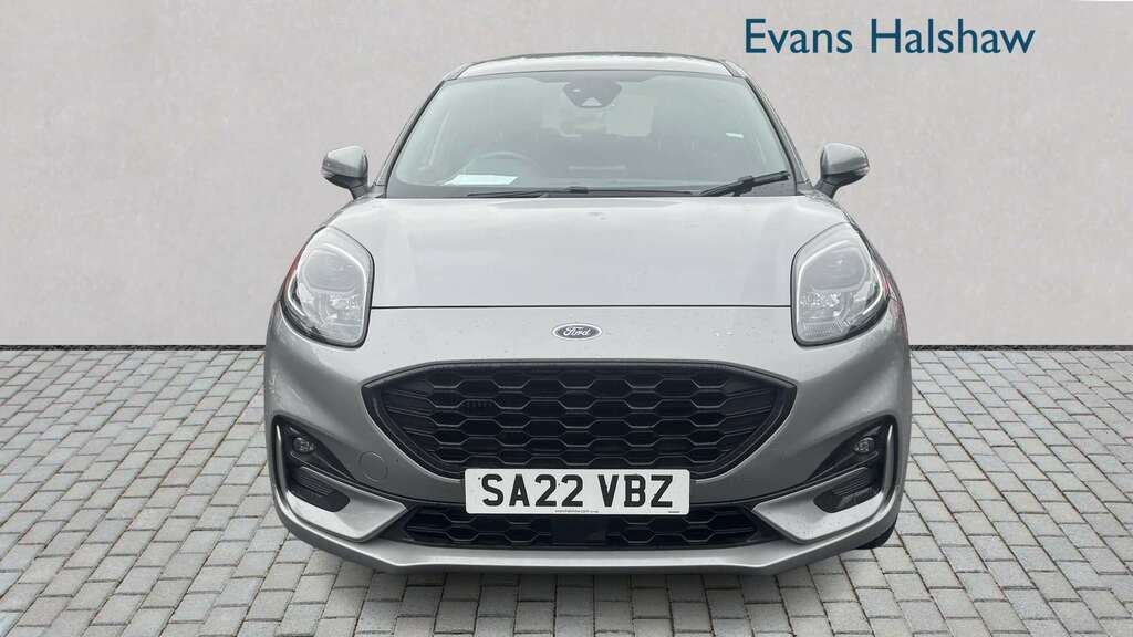 Ford Puma 1.0 Ecoboost Hybrid Mhev St-line X 2022 SA22VBZ Silver #3