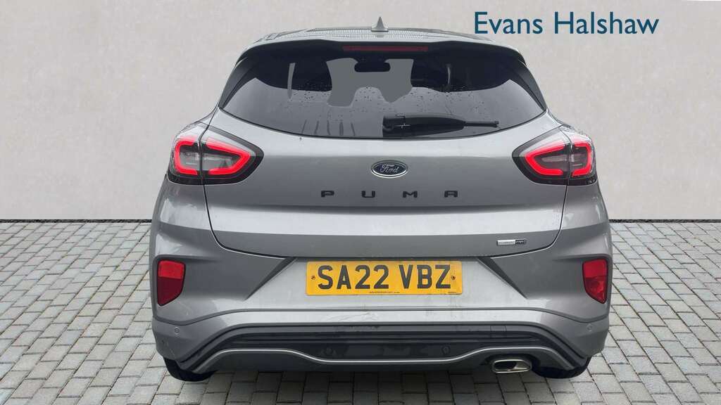 Ford Puma 1.0 Ecoboost Hybrid Mhev St-line X 2022 SA22VBZ Silver #4