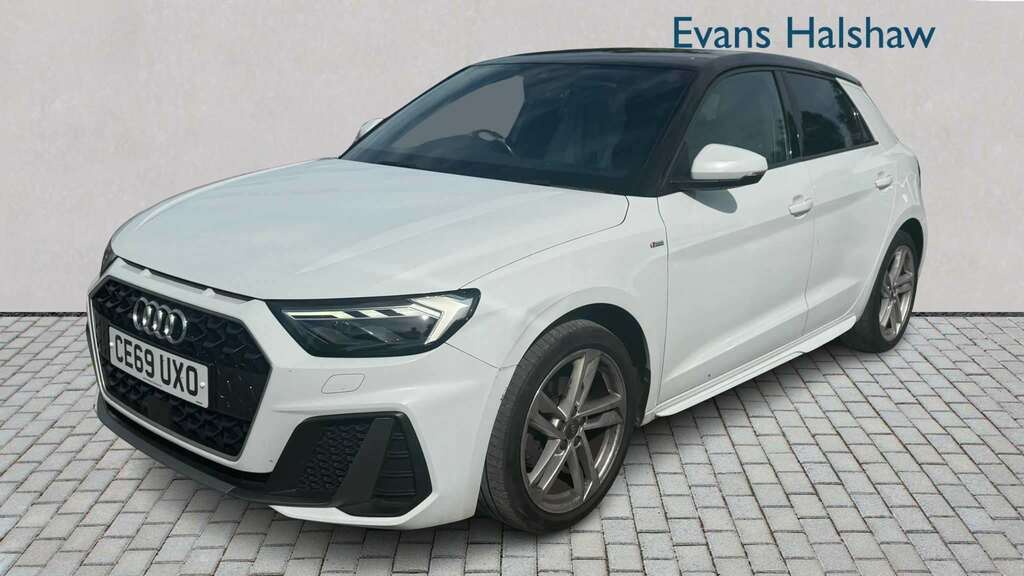 Audi A1 35 Tfsi S Line S Tronic 2019 CE69UXO White #2
