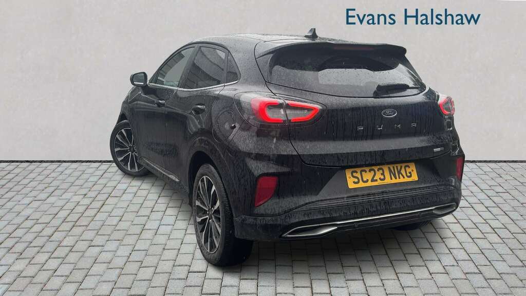 Ford Puma 1.0 Ecoboost Hybrid Mhev St-line Vignale 2023 SC23NKG Black #3