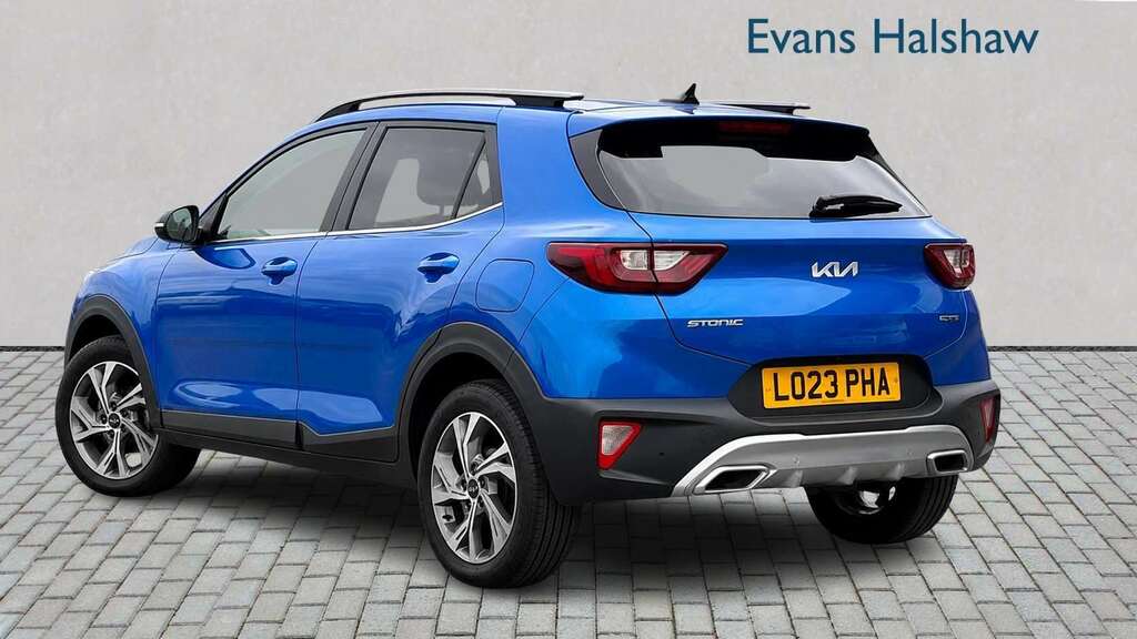 Kia Stonic 1.0T Gdi 99 Gt-line Dct 2023 Blue #2