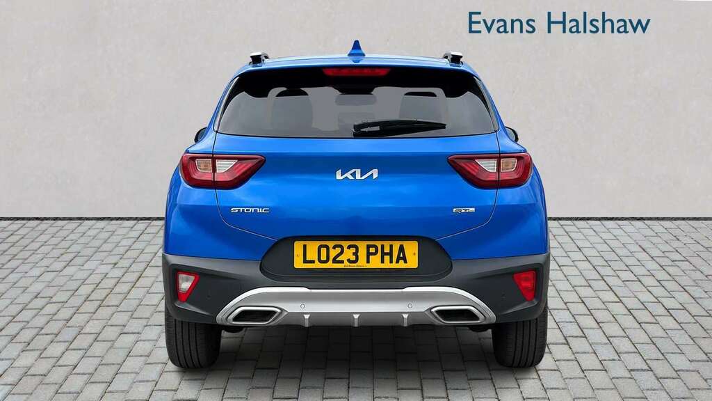 Kia Stonic 1.0T Gdi 99 Gt-line Dct 2023 Blue #4