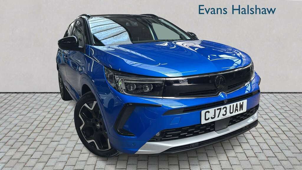 Vauxhall Grandland 1.2 Turbo Ultimate 2023 CJ73UAW Blue