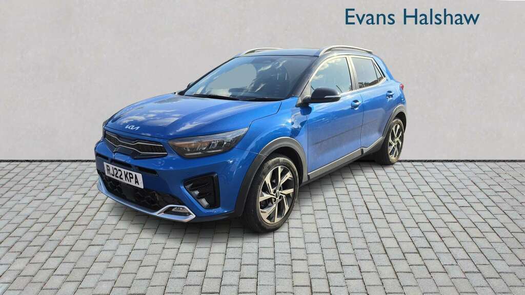 Kia Stonic 1.0T Gdi 48V Gt-line S Dct 2022 Blue #3