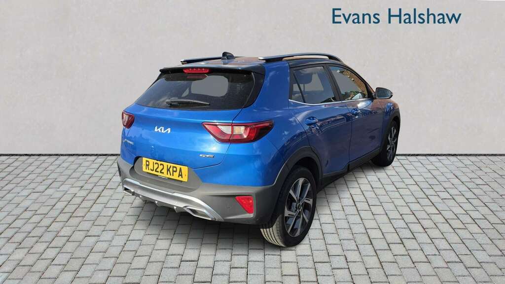 Kia Stonic 1.0T Gdi 48V Gt-line S Dct 2022 Blue #4
