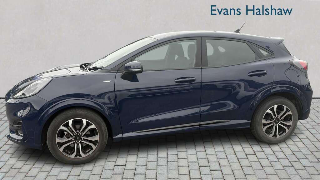 Ford Puma 1.0 Ecoboost Hybrid Mhev 155 St-line 2022 Blue #4