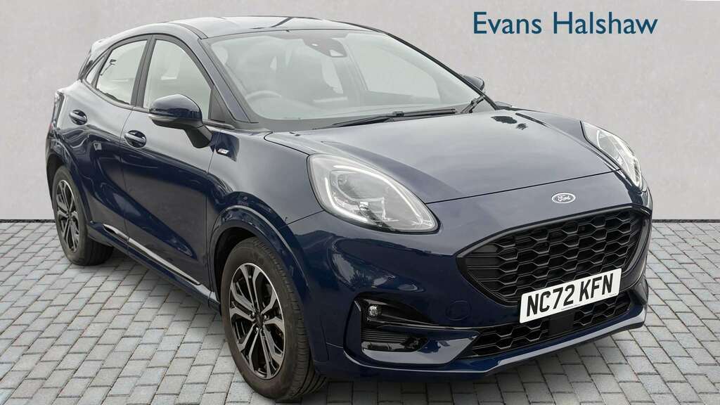 Ford Puma 1.0 Ecoboost Hybrid Mhev 155 St-line 2022 Blue