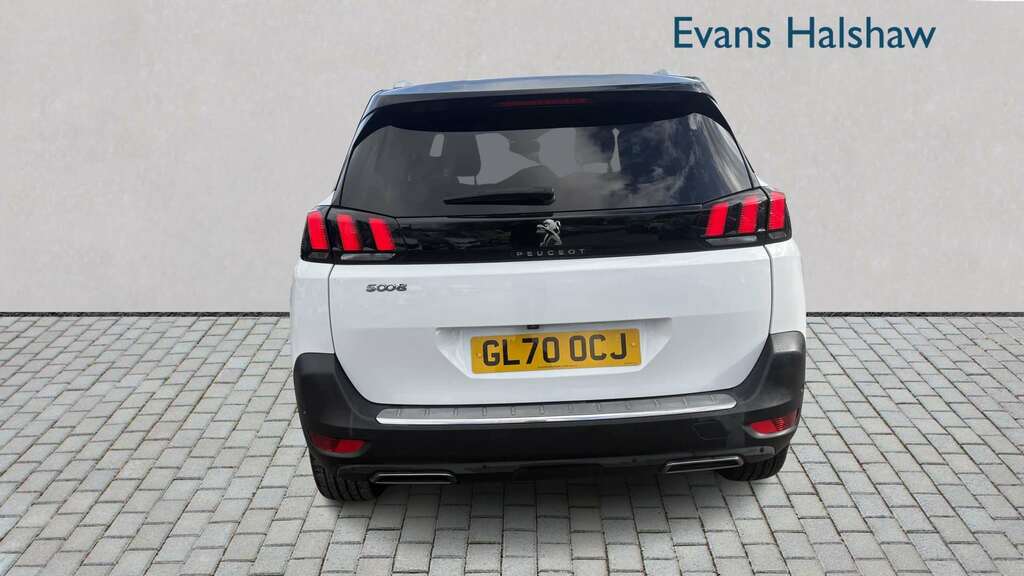 Peugeot 5008 1.2 Puretech Gt Line 2020 White #6