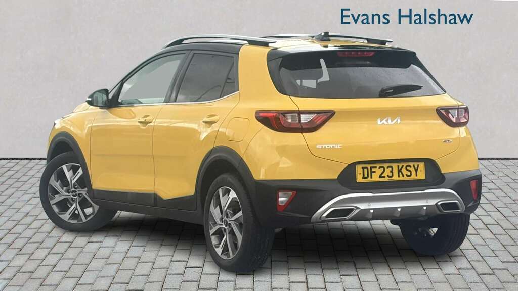Kia Stonic 1.0T Gdi 48V Gt-line S Dct 2023 Yellow #2