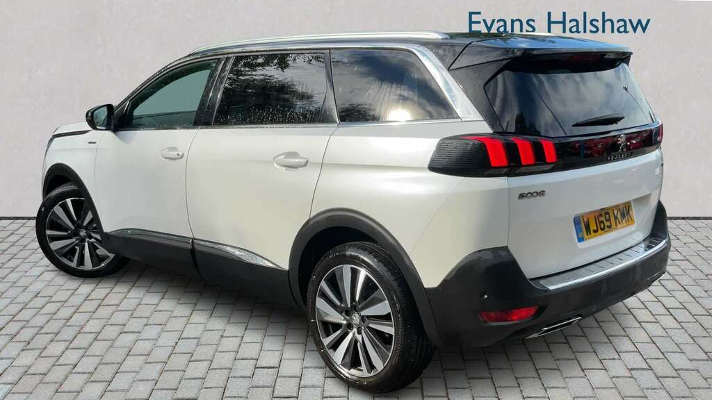 Peugeot 5008 2.0 Bluehdi 180 Gt Line Eat8 2019 White #2
