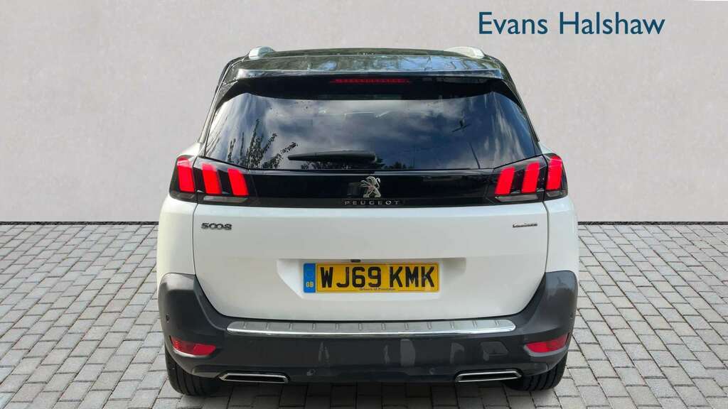 Peugeot 5008 2.0 Bluehdi 180 Gt Line Eat8 2019 White #4