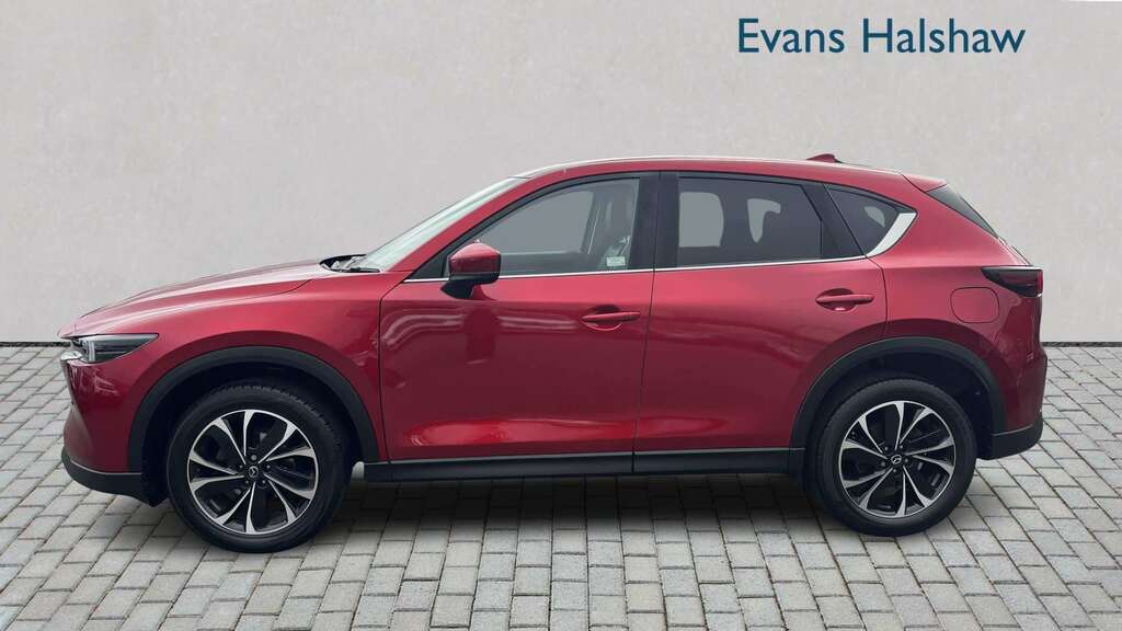 Mazda CX-5 2.0 E-skyactiv G Mhev Exclusive-line 2023 Red #4
