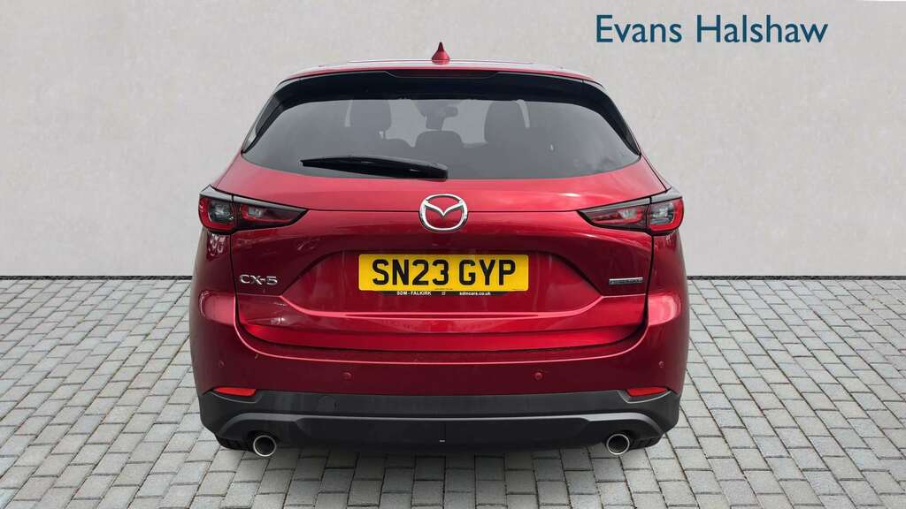 Mazda CX-5 2.0 E-skyactiv G Mhev Exclusive-line 2023 Red #5