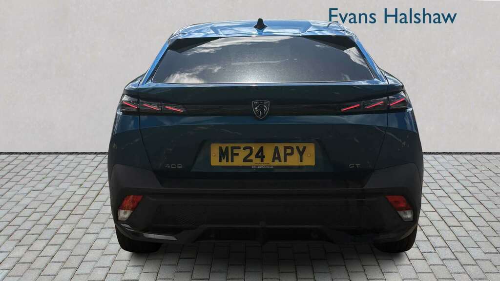 Peugeot 408 1.2 Puretech Gt Eat8 2024 Blue #4