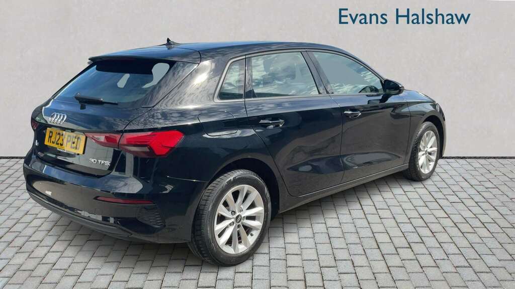 Audi A3 30 Tfsi Technik S Tronic 2023 RJ23PEO Black #2