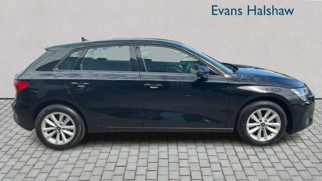 Audi A3 30 Tfsi Technik S Tronic 2023 RJ23PEO Black #3