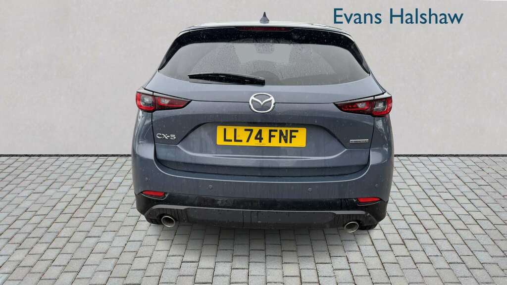 Mazda CX-5 2.0 E-skyactiv G Mhev Newground Estate Blue #4
