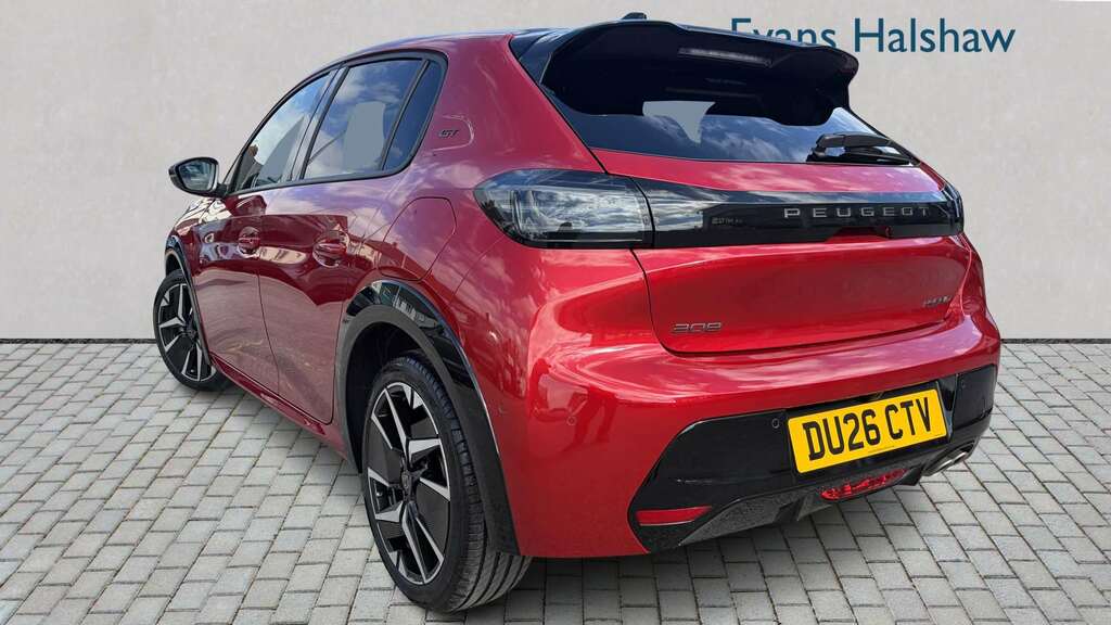 Peugeot 208 1.2 Hybrid 145 Gt Premium E-dsc6 2026 Red