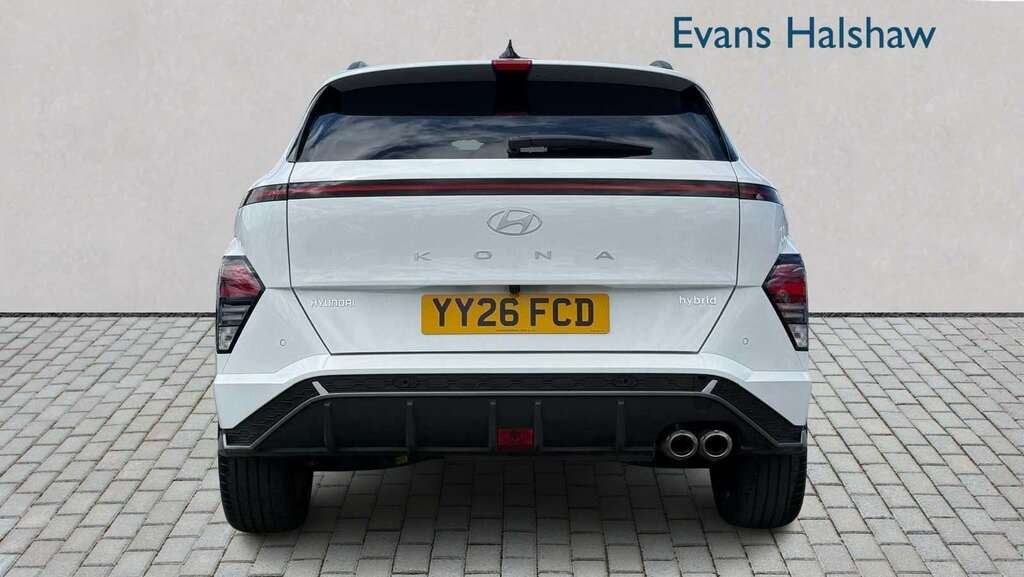 Hyundai Kona 1.6 Hybrid 138 N Line S Dct 2026 White #6