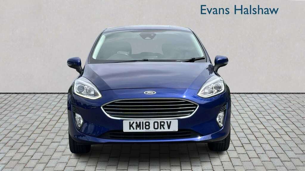 Ford Fiesta 1.0 Ecoboost Titanium 2018 KM18ORV Blue #4