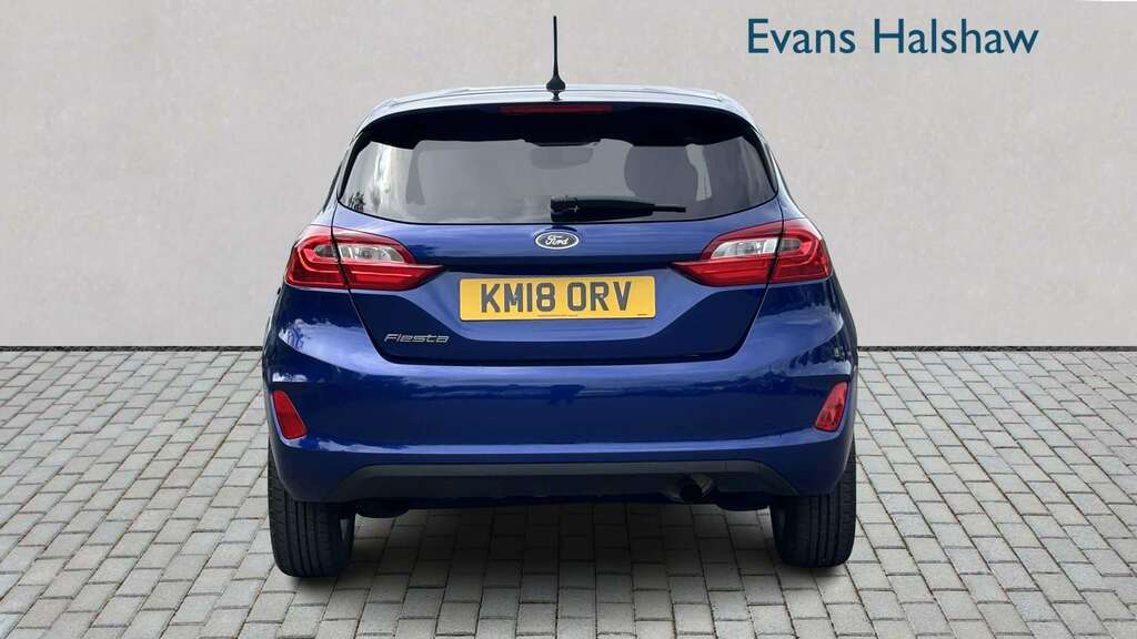 Ford Fiesta 1.0 Ecoboost Titanium 2018 KM18ORV Blue #5
