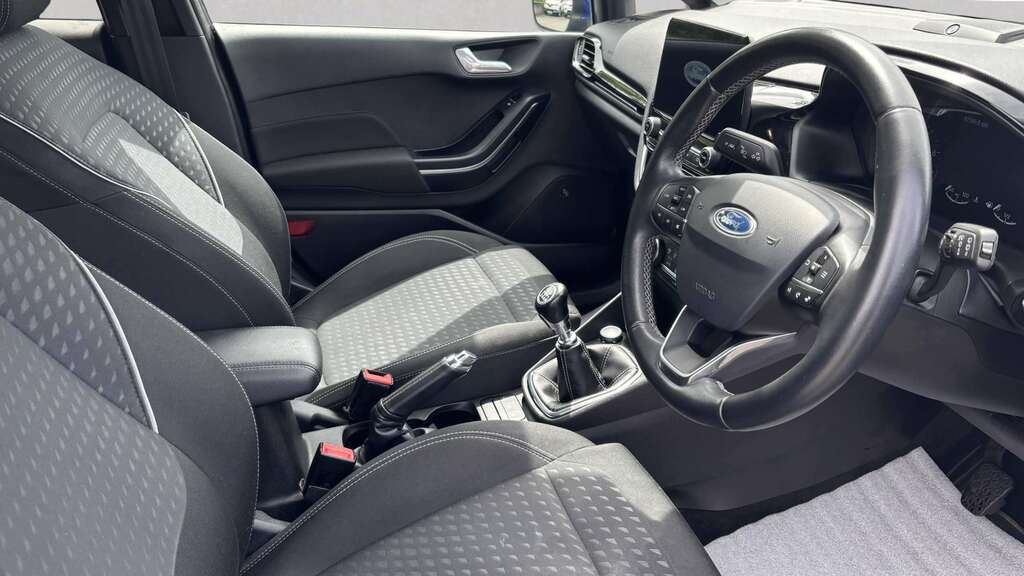 Ford Fiesta 1.0 Ecoboost Titanium 2018 KM18ORV Blue #3