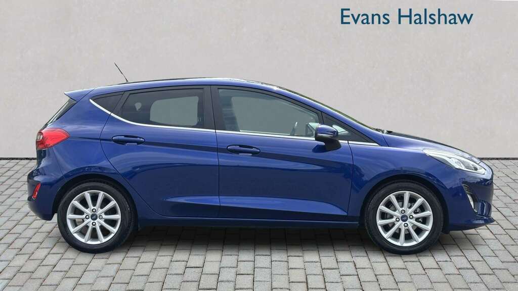 Ford Fiesta 1.0 Ecoboost Titanium 2018 KM18ORV Blue #6