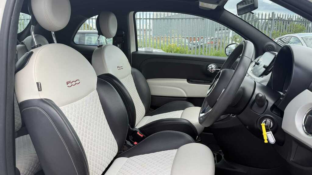 Fiat 500 Lounge Red #10