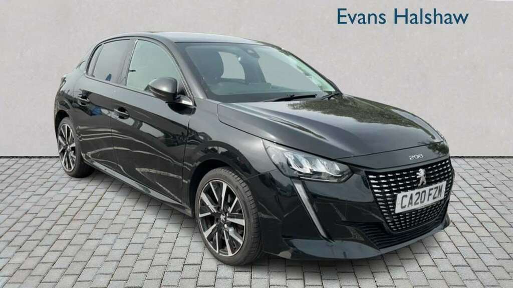 Peugeot 208 1.2 Puretech 100 Allure Eat8 2020 Black