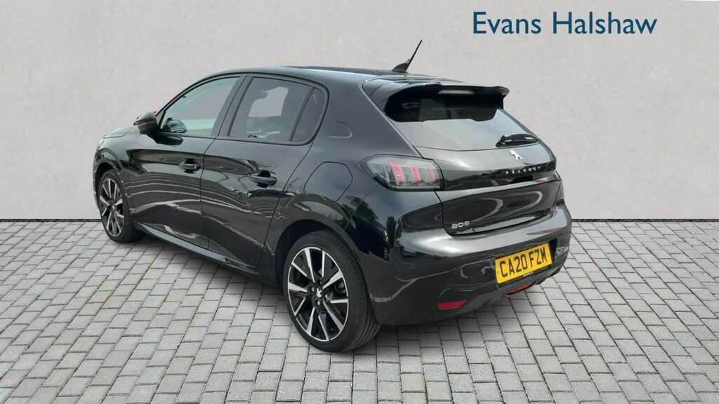 Peugeot 208 1.2 Puretech 100 Allure Eat8 2020 Black #4