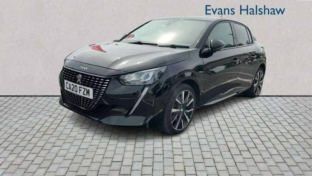 Peugeot 208 1.2 Puretech 100 Allure Eat8 2020 Black #3