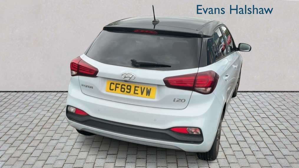 Hyundai I20 1.2 Mpi Play 2020 Blue #4