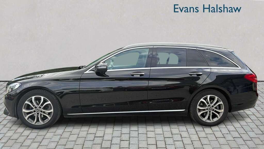 Mercedes-Benz C Class C 220 D 4Matic Silver #4