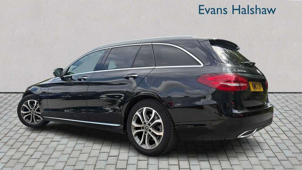 Mercedes-Benz C Class C 220 D 4Matic Silver #2