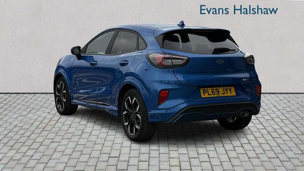 Ford Puma 1.0 Ecoboost Hybrid Mhev 155 St-line X 1St Ed PL69JYY Blue #2