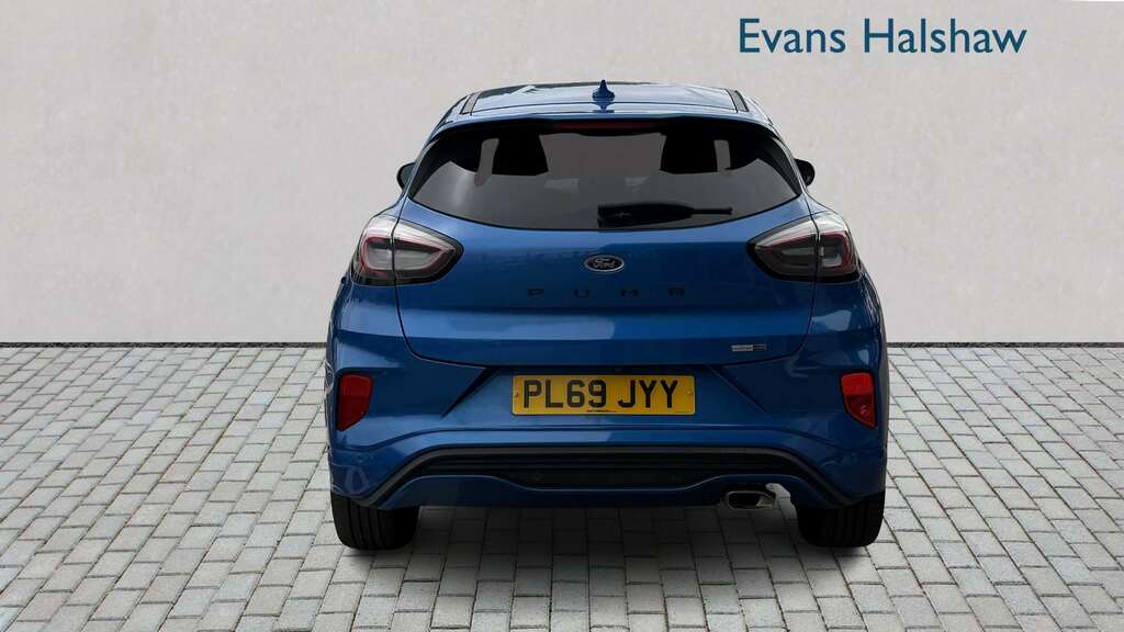 Ford Puma 1.0 Ecoboost Hybrid Mhev 155 St-line X 1St Ed PL69JYY Blue #5