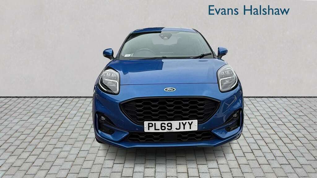 Ford Puma 1.0 Ecoboost Hybrid Mhev 155 St-line X 1St Ed PL69JYY Blue #4