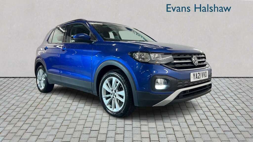 Volkswagen T-Cross 1.0 Tsi Se 2021 Blue