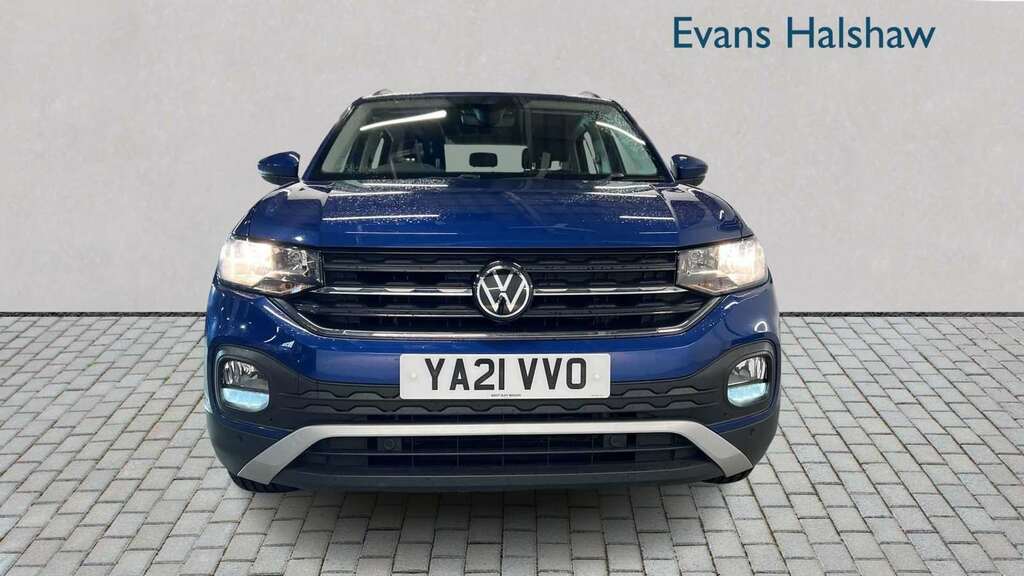 Volkswagen T-Cross 1.0 Tsi Se 2021 Blue #3