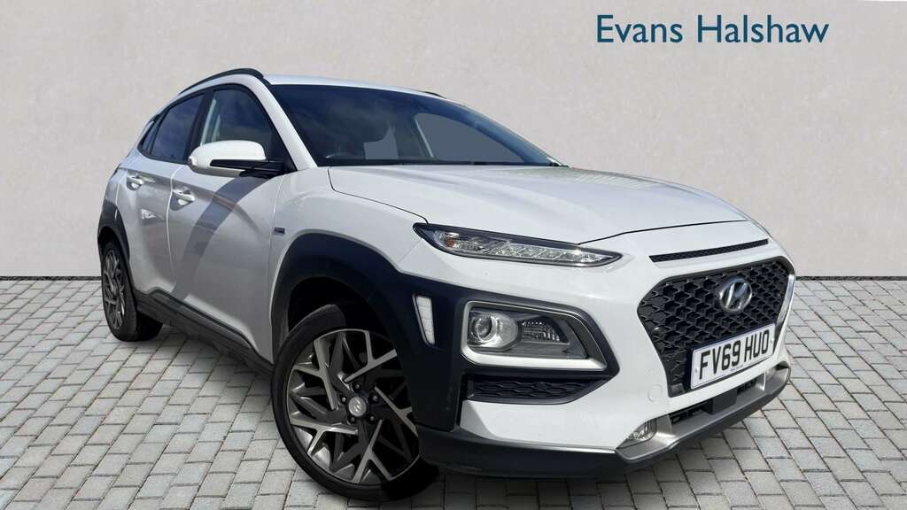 Hyundai Kona 1.6 Gdi Hybrid Premium Se Dct 2019 White
