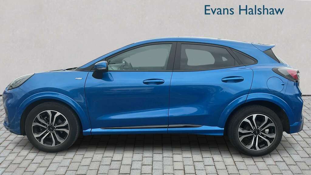 Ford Puma 1.0 Ecoboost Hybrid Mhev St-line 2023 Blue #5