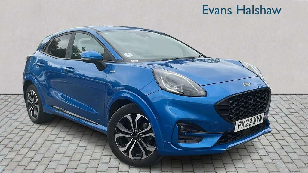 Ford Puma 1.0 Ecoboost Hybrid Mhev St-line 2023 Blue