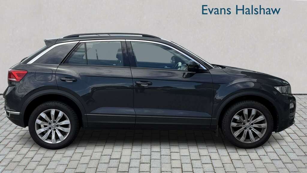 Volkswagen T-Roc 1.5 Tsi Evo Se Dsg 2018 Grey #3
