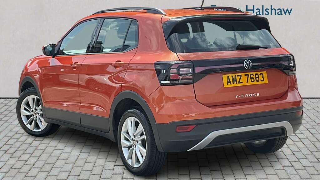 Volkswagen T-Cross 1.0 Tsi Se 2023 AMZ7683 Orange #2