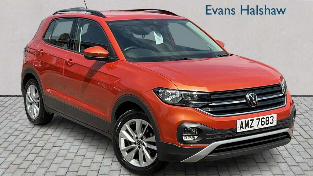 Volkswagen T-Cross 1.0 Tsi Se 2023 AMZ7683 Orange