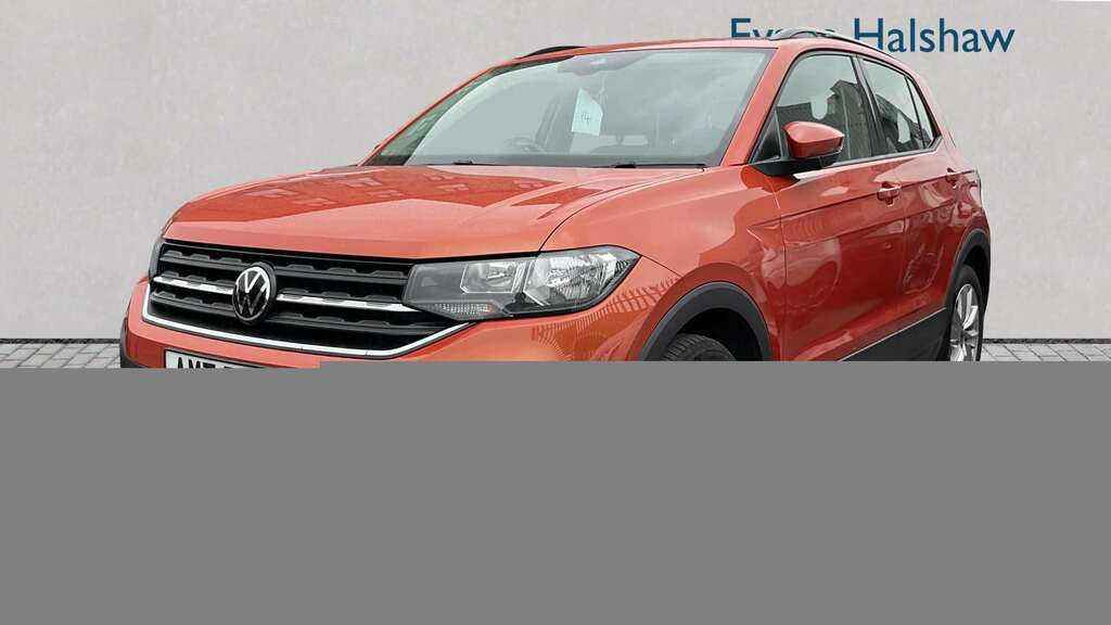 Volkswagen T-Cross 1.0 Tsi Se 2023 Orange
