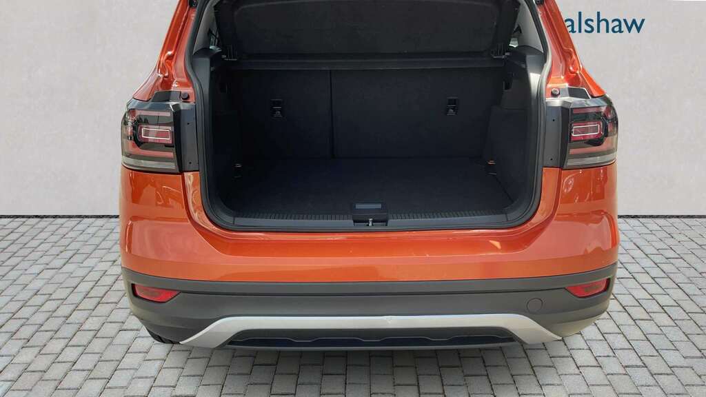 Volkswagen T-Cross 1.0 Tsi Se 2023 AMZ7683 Orange #5