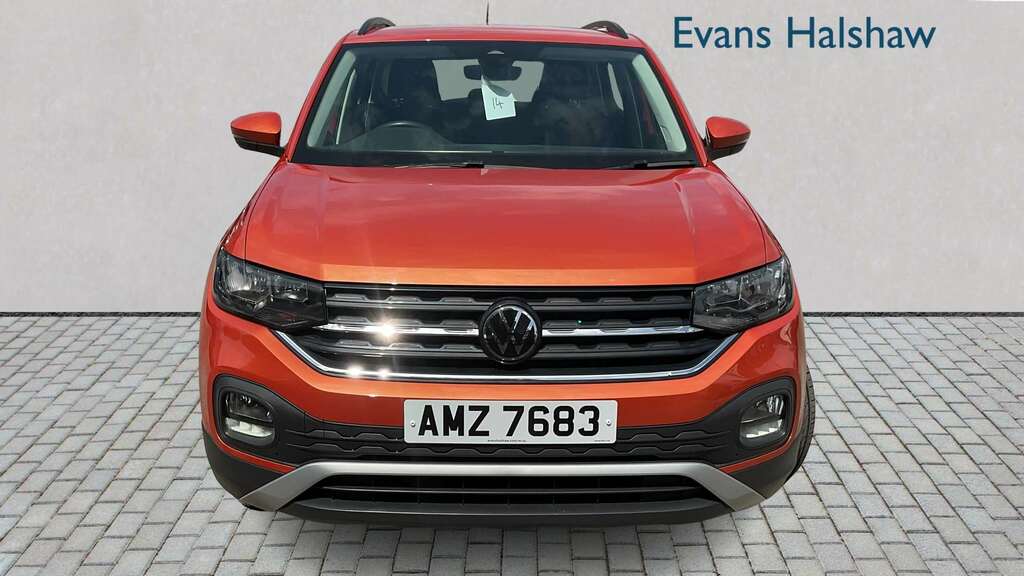 Volkswagen T-Cross 1.0 Tsi Se 2023 AMZ7683 Orange #3
