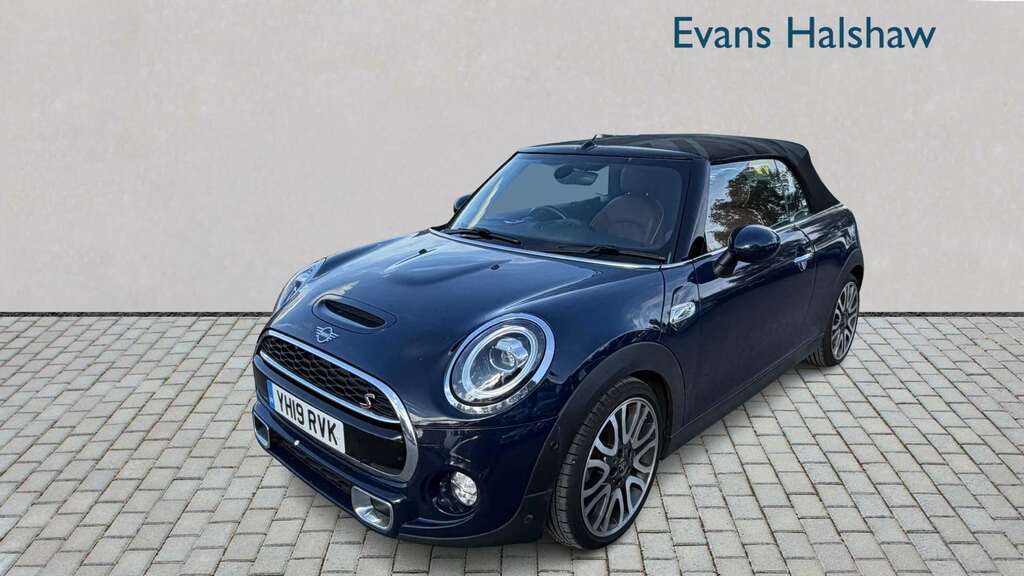 Mini Convertible 2.0 Cooper S Exclusive II 2019 Blue #2