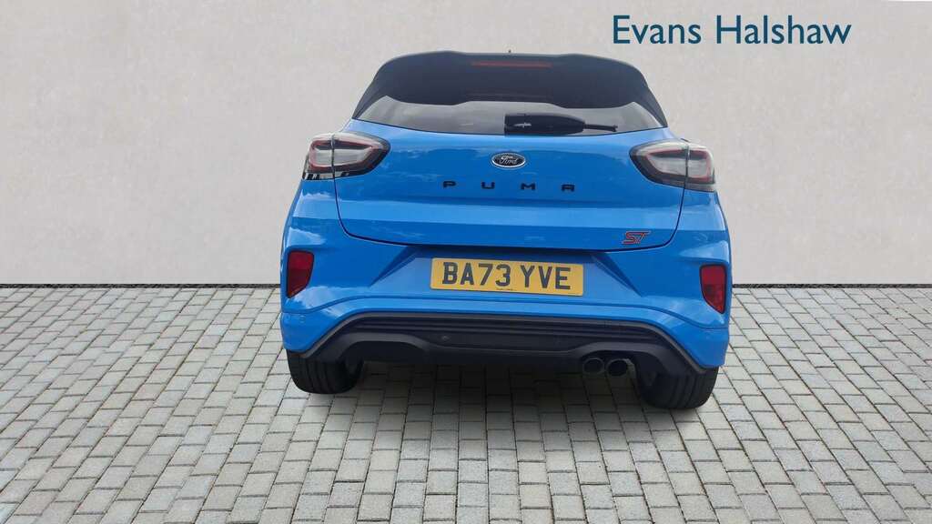 Ford Puma 1.0 Ecoboost Hybrid Mhev St Dct 2023 Blue #4